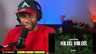 Black Sherif  Kilos Milos Official Visualizer  DTB Reaction Video [upl. by Alatea]