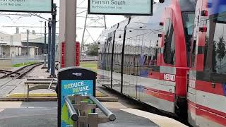 METRO train heading towards rail operating center [upl. by Eggleston492]