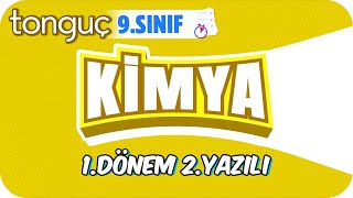 9Sınıf Kimya 1Dönem 2Yazılıya Hazırlık 📑 2024 [upl. by Vrablik209]