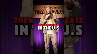 Snow much whiteness in the whitest state of the US ❄️☃️andrewrivers funny comedy standup [upl. by Hortensa]