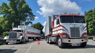 Trucks Arriving at the 2024 Macungie Truck Show [upl. by Opiuuk]