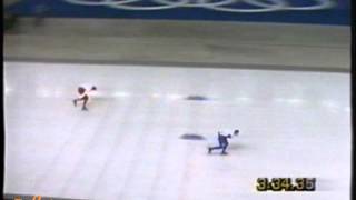 Winter Olympic Games Calgary 1988  5 km Milesi  Sighel [upl. by Hausmann]