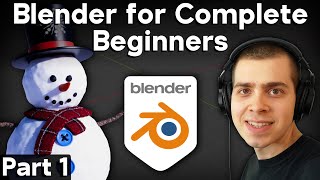 Part 1  Blender for Complete Beginners Tutorial Series Navigation amp Shortcut Keys [upl. by Ranip]