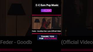 Feder  Goodbye feat Lyse Official Video shortsyoutube popcommunity popreaction musicgenre [upl. by Akimak586]