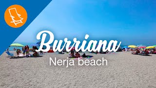 Burriana beach  Nerja [upl. by Annoyed909]