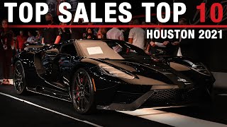 Top 10 BestSelling Vehicles at BarrettJackson’s Inaugural Houston Auction  BARRETTJACKSON [upl. by Notslar]