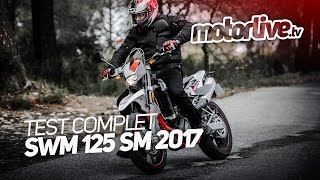 SWM SM 125 R  Uno dei migliori motori bialbero ad iniezione Test Ride [upl. by Pilloff321]