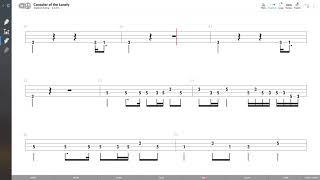 The Raconteurs  Consoler Of The Lonely BASS TAB PLAY ALONG [upl. by Orford]