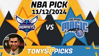 Charlotte Hornets vs Orlando Magic Pick 111224 NBA Pick Against the Spread [upl. by Kristi]