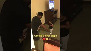 Othello’s first steps 🥰 2018 lifewithtruth babysfirst familyfun [upl. by Llednov245]