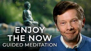 The Art of Presence  Eckhart Tolle  A Guided Meditation [upl. by Ellebanna]