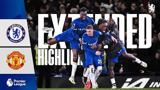 Chelsea 43 Man United  PALMER Perfection  Highlights  EXTENDED  PL 2324 [upl. by Annawyt547]