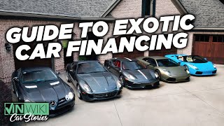 How does Exotic Car Financing Work [upl. by Aeila]