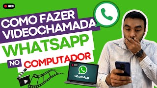 WHATSAPP WEB Como fazer CHAMADA de VÃDEO pelo PC MÃ©todo Oficial [upl. by Louls297]