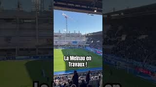 Le Stade de la Meinau en travaux strasbourg football [upl. by Emily]