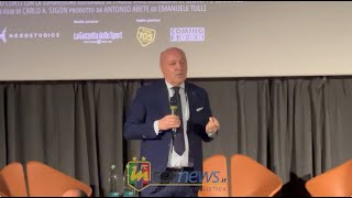 Due stelle sul petto il film scudetto Marotta allanteprima quotAi posteri ricordo indimenticabilequot [upl. by Markus556]