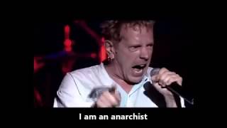 Sex Pistols  Anarchy in the UK  Live 2007  Lyrics [upl. by Hpesoy]