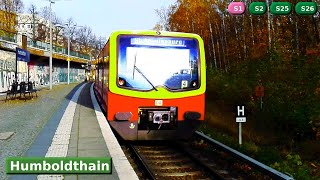 Humboldthain S1  S2  S25  S26  Berlin SBahn  DB 481 [upl. by Johppah]