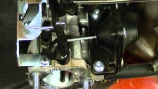 Carburetor Linkages and Springs on a Toro Recycler Kohler Courage XT Lawnmower Engine [upl. by Elsa]