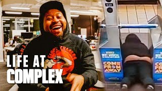 DID AKADEMIKS GO VIRAL ON THE SUBWAY  LIFEATCOMPLEX [upl. by Killoran]