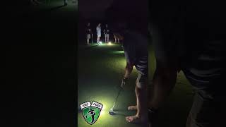 Sneaking out to the course for a midnight putting contest golf golfingfun golfshorts putting [upl. by Airpac]