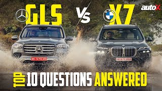 2024 BMW X7 vs Mercedes GLS Comparison Review  Finding the Winner in 10 Simple Questions  autoX [upl. by Aicenet462]