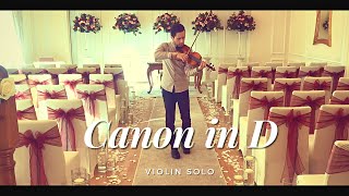 CANON IN D  Violin Solo [upl. by Aurthur550]