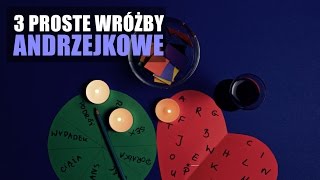 Najlepsze andrzejkowe wróżby  wypróbuj koniecznie [upl. by Ynnus]