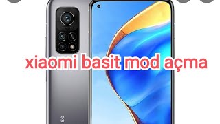 xiaomi telefonlarda basit mod nasil acilir🤔🤔 [upl. by Amadis]