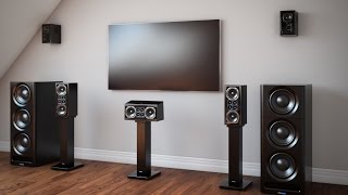 XTZ Cinema Series M6 and S5 Speaker System Review [upl. by Aitnauq]