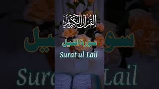 Surah lail with urdu translation  mishary al afasy  mdrabbaniinsights shorts [upl. by Odette693]