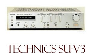 SOLD OUT  Technics SUV3 Stereo Amp Japan 17500 [upl. by Folberth301]