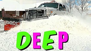 Deep Snow Plowing Is Extremely Satisfying 4K [upl. by Leirbma]