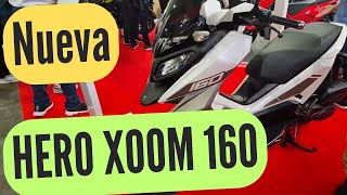 Nueva HERO XOOM 160 Xtec 2025 en Colombia ficha técnica y características [upl. by Mechelle]