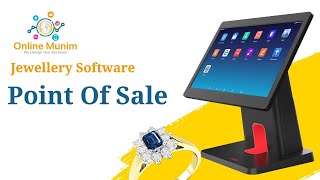 Jewellery Software  POS  Boost Your Sales Efficiency with Online Munims POS [upl. by Nathalia]