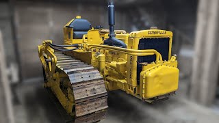 Cat D4 hydraulic pump rebuild and direct start improvements [upl. by Hsirahc]