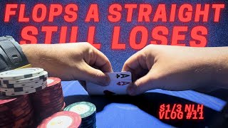 GETTING COOLERED at 136 NLH Home Game Straight Over Straight Must Watch Poker Vlog 11 [upl. by Bobbette]