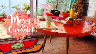 DIY Passo a Passo  Mesa de Carretel [upl. by Farlie]