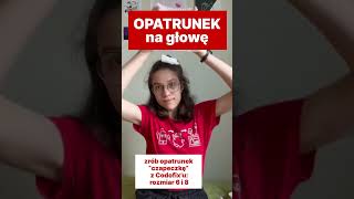 🤕 Jak założyć opatrunek na głowę Sfinansowano przez Narodowy Instytut Wolności nowefio edushorts [upl. by Caneghem354]