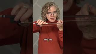 Violin Bow Hold  Beginners guide shorts [upl. by Dahcir]