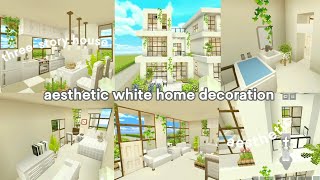 Minecraft dekor rumah minimalis 🌿 rumah aesthetic Korean 🇰🇷 btw ini map baru aku🏘️ [upl. by Elimay139]