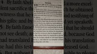 What is Faith Hebrews 11 KJV Bible Amen [upl. by Catlee577]