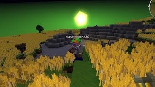 Minecraft  Race To The Moon  Wheat Land 41 [upl. by Lika499]