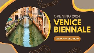 Venice Biennale 2024 opening [upl. by Eux]