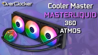 Cooler Master MasterLiquid 360 ATMOS  An incredible cooler this one [upl. by Labannah]