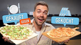 Flammkuchen mal anders süß und herzhaft 🎃🍎 GEKAUFT GEGEN GEKOCHT mit maxxpane [upl. by Hgielhsa]