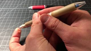 UniBall RE3 Review Erasable Multipen Straight from Japan [upl. by Harshman43]