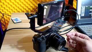 How to Set Up FeelWorld F5 On Camera Monitor [upl. by Nikola]