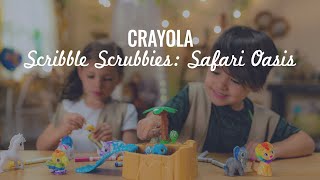 Crayola Scribble Scrubbie  Safari Oasis [upl. by Kyte]