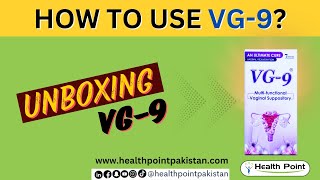 How to use VG9 Capsule  How to Use Vapplicators  Unboxing VG9 Capsules [upl. by Irvin873]